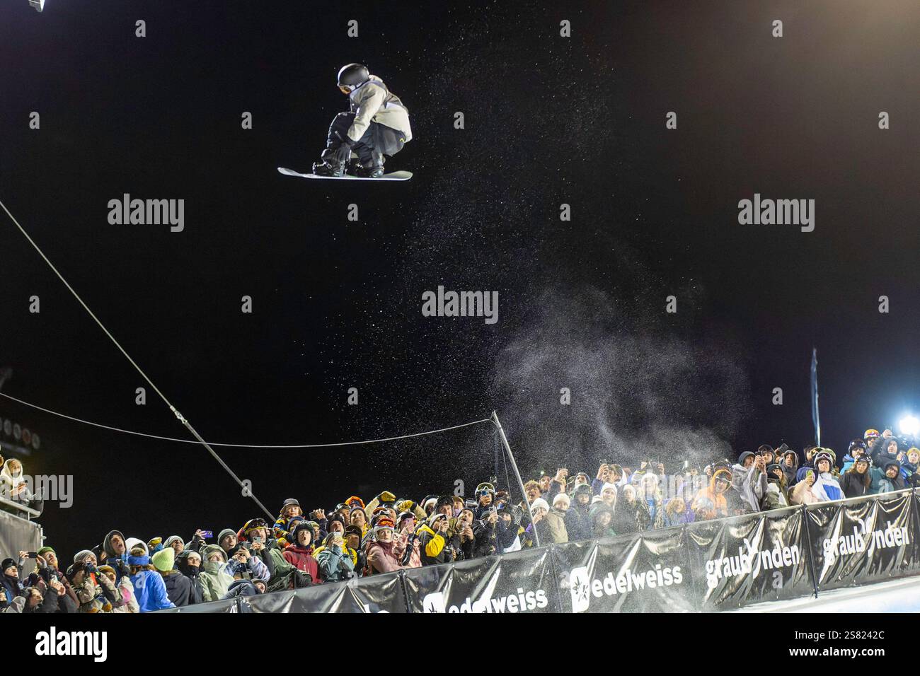 18/01/2025, Laax, Crap Sogn Gion, LAAX Open, Halfpipe Final, SHIGENO