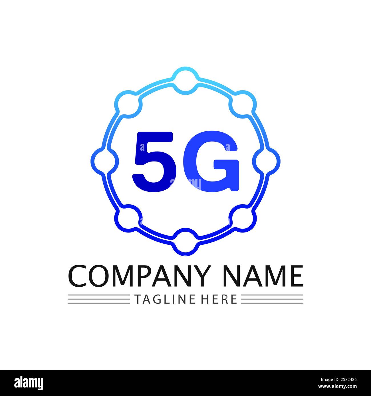 smart phone icon logo design and vector illustration Stock Vector