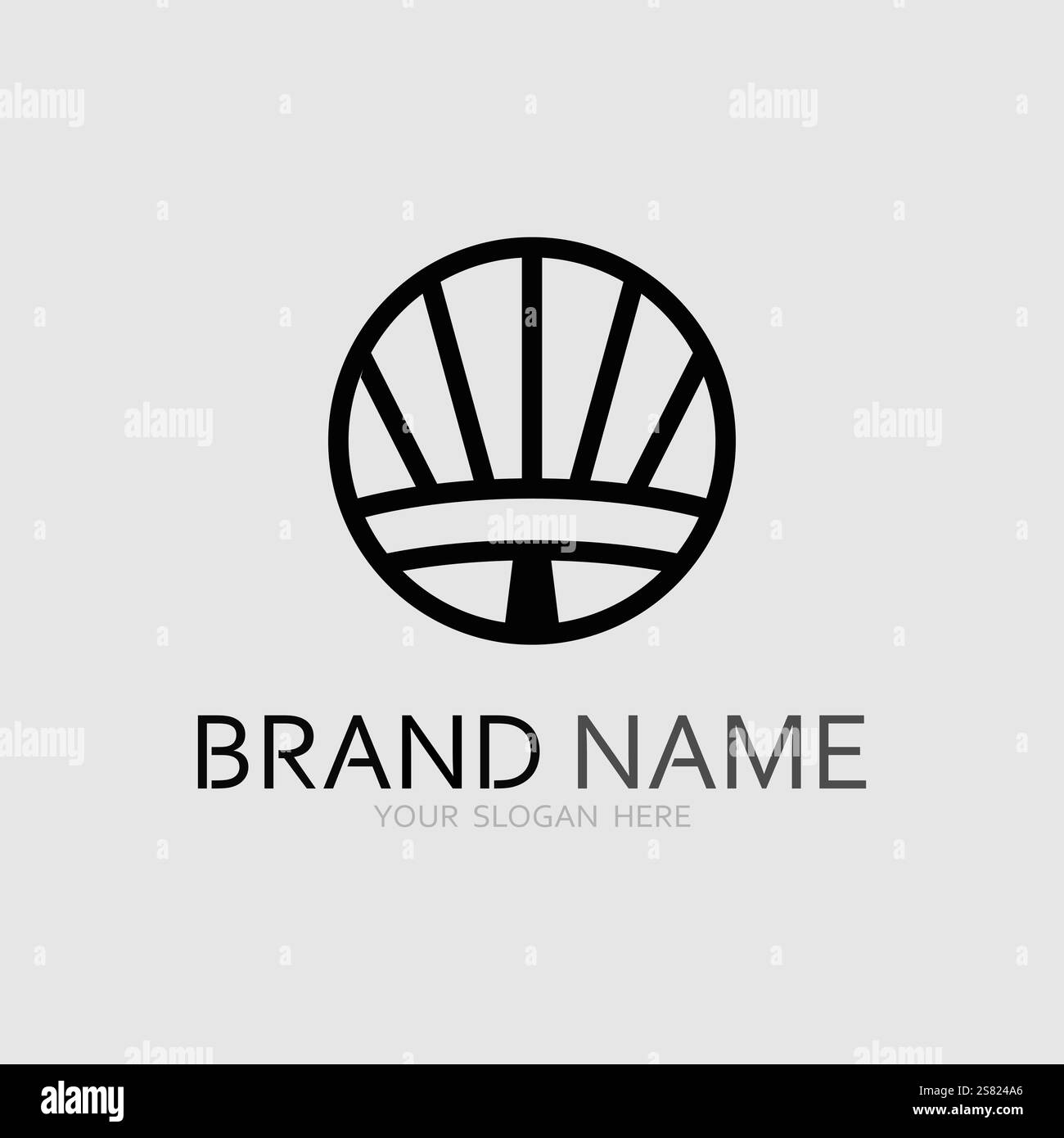 Business icon and logo design vector graphic Stock Vector