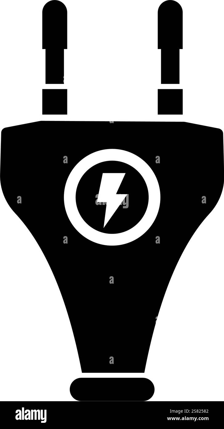 electric plug - vector icon Stock Vector Image & Art - Alamy