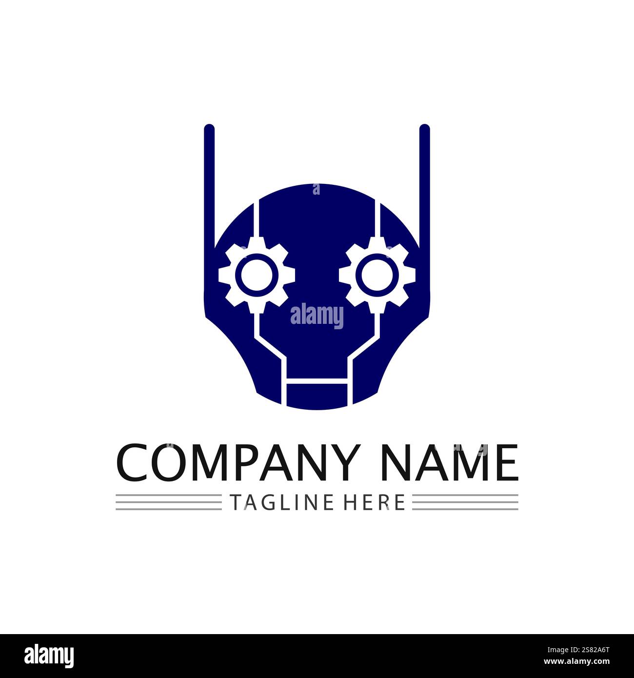 Robot icon vector illustration design Stock Vector