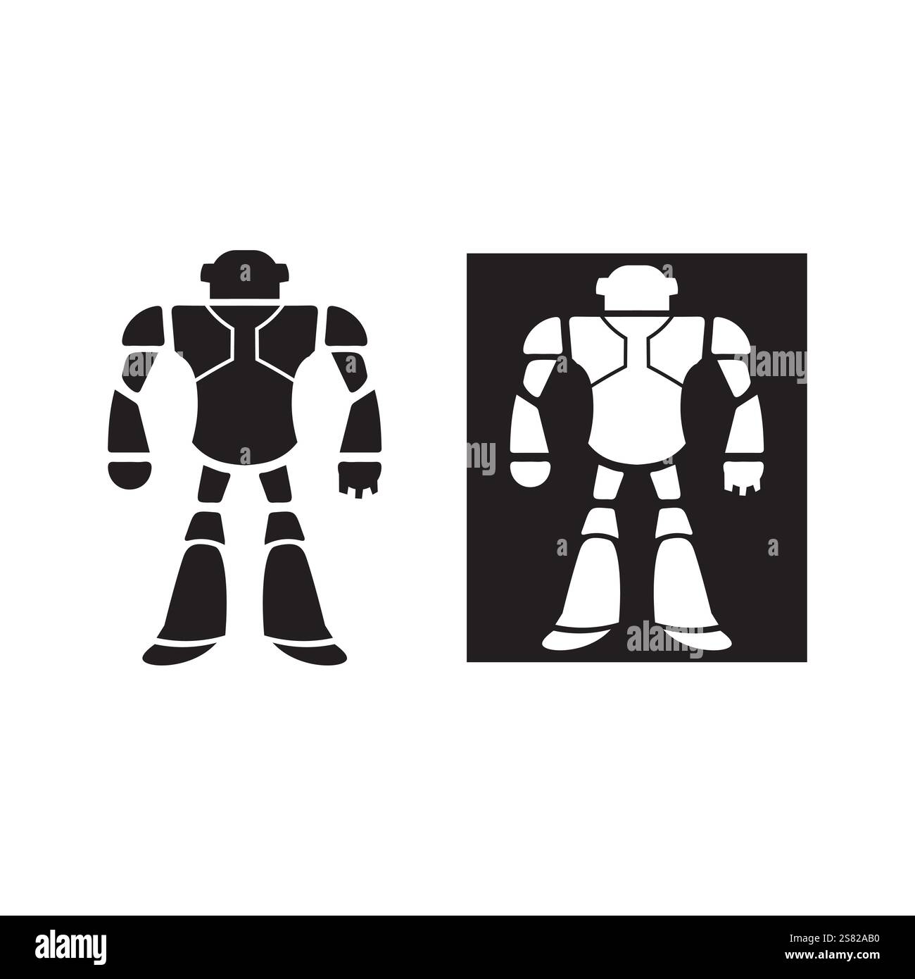 Robot icon vector illustration design Stock Vector