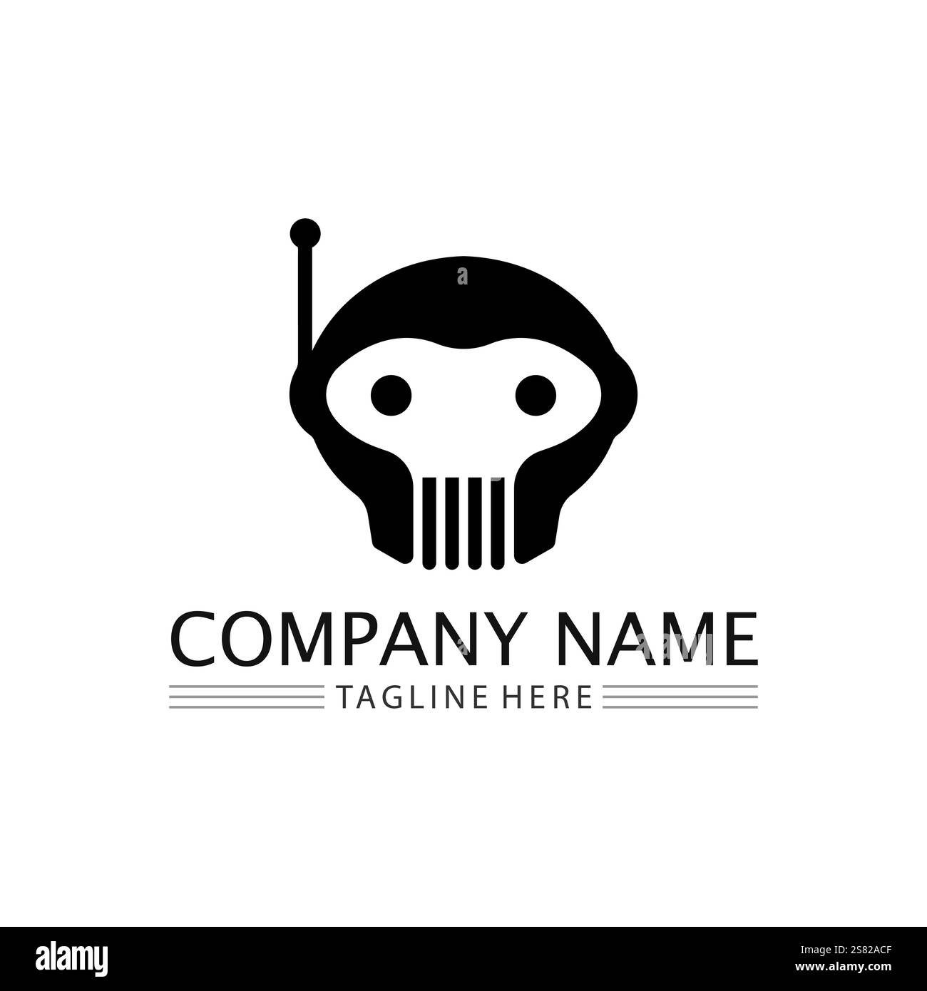 Robot icon vector illustration design Stock Vector