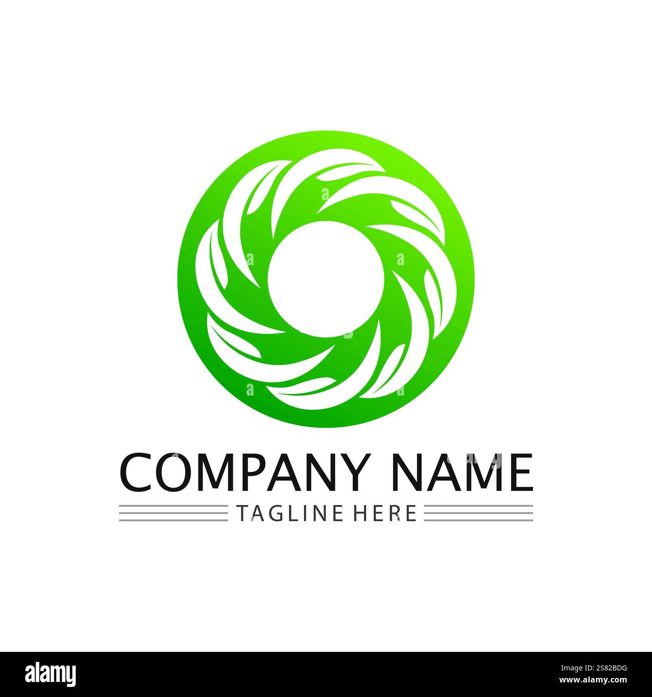 Circle logo and symbol vector icon template app Stock Vector Image ...