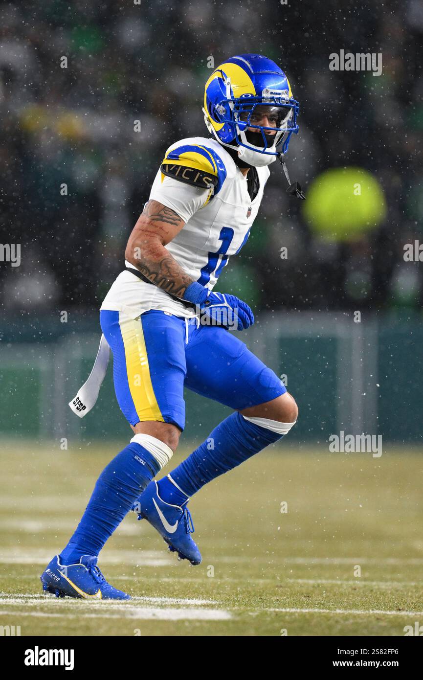 Los Angeles Rams cornerback Cobie Durant in action during the first