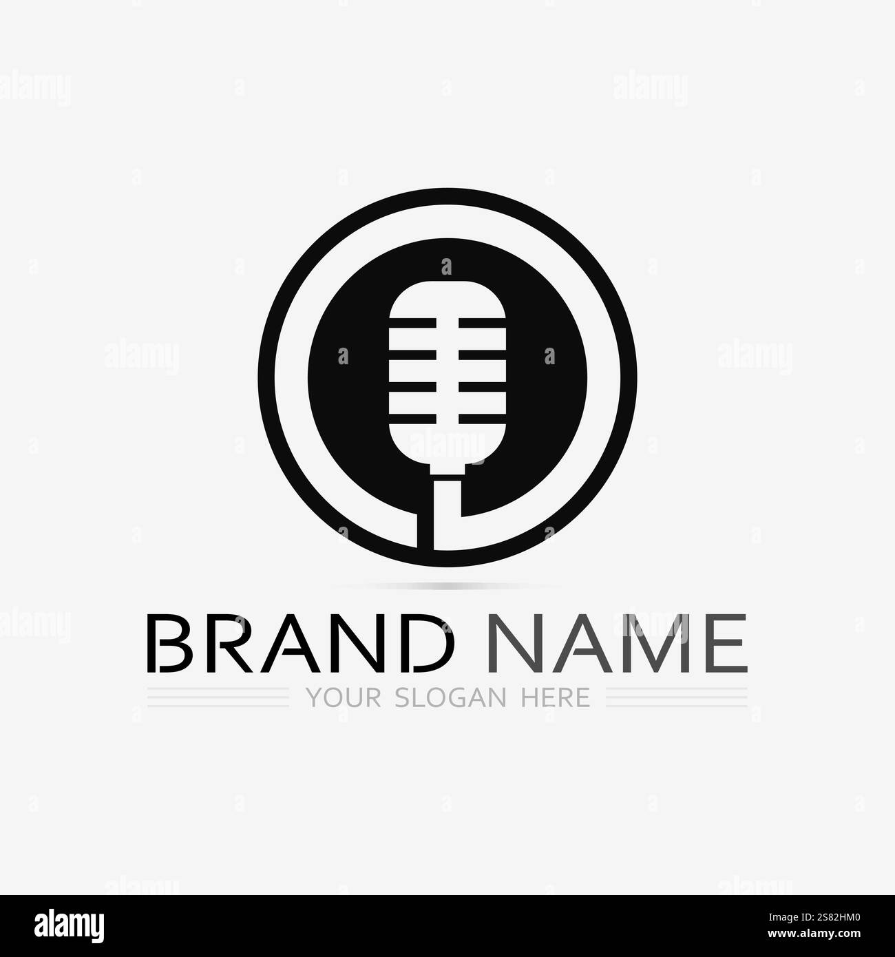 Music logo and note Icon Vector illustration design Stock Vector