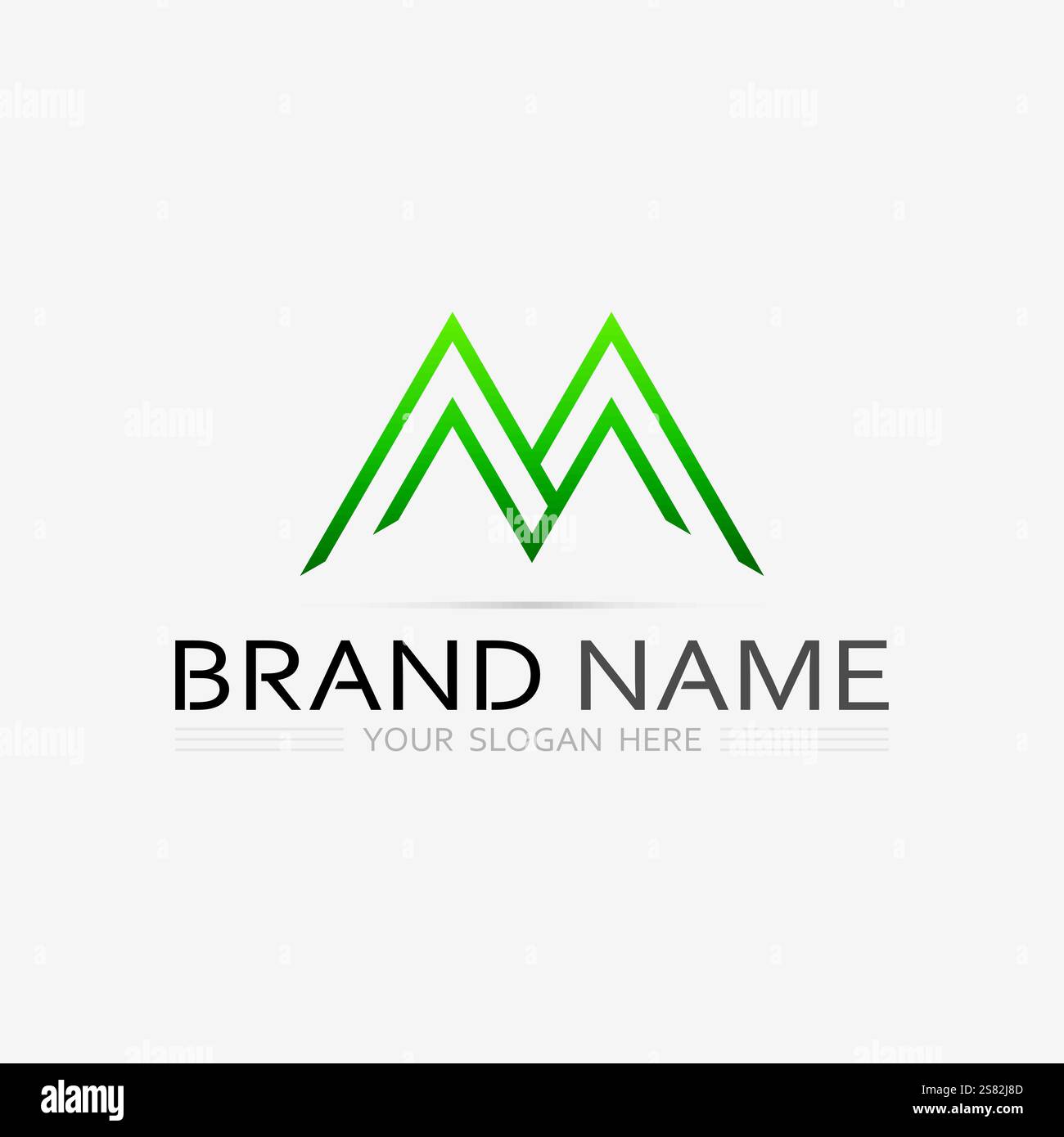 Mountain icon Logo Template Vector illustration design Stock Vector
