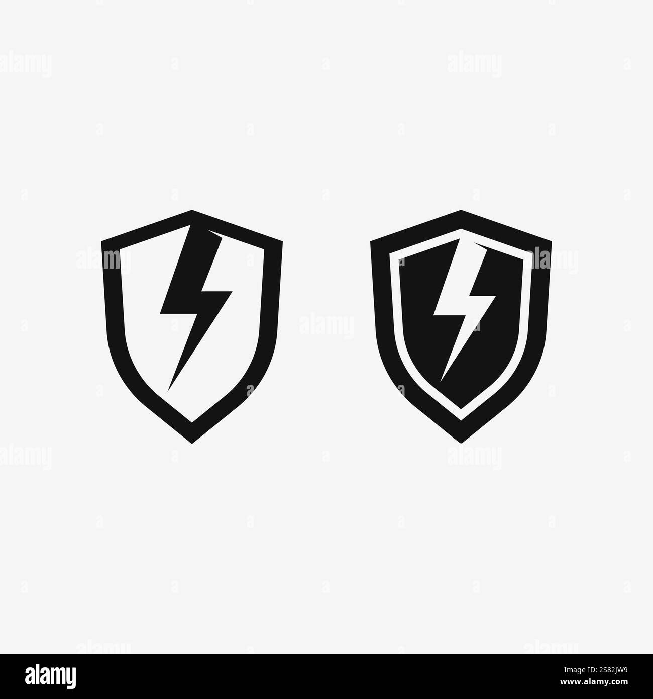 shield logo design vector,shield emblem logo template,logosymbol icon-vector Stock Vector