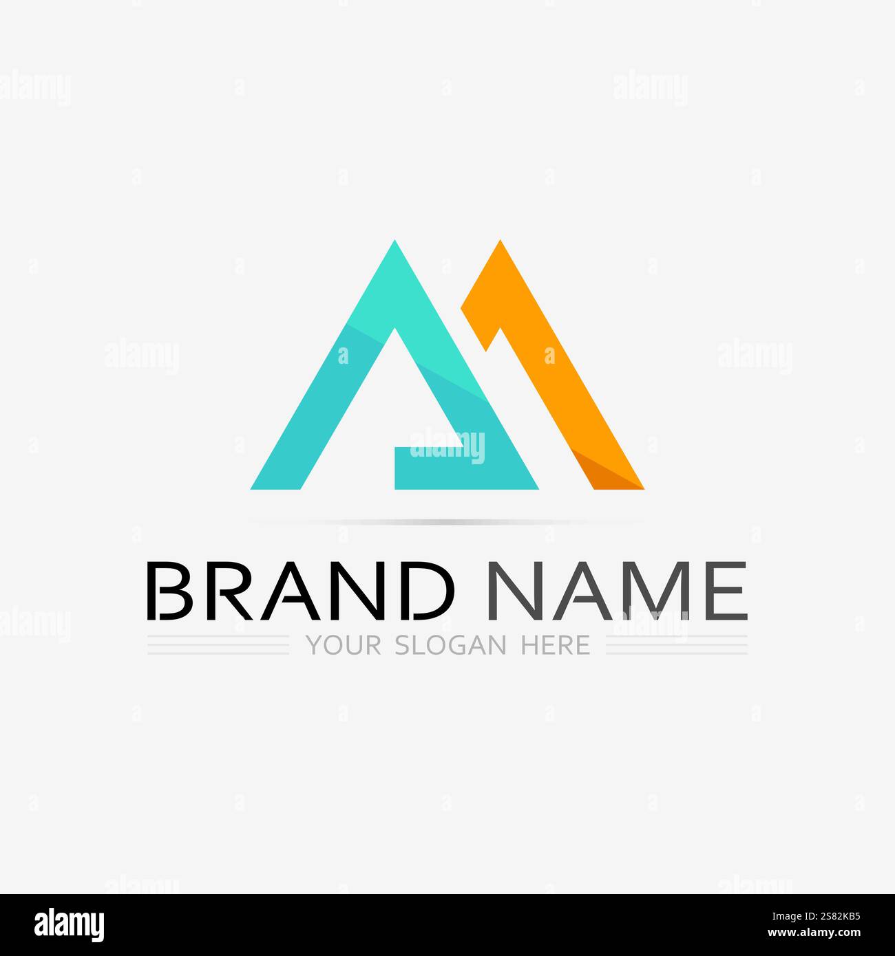 Mountain icon Logo Template Vector illustration design Stock Vector