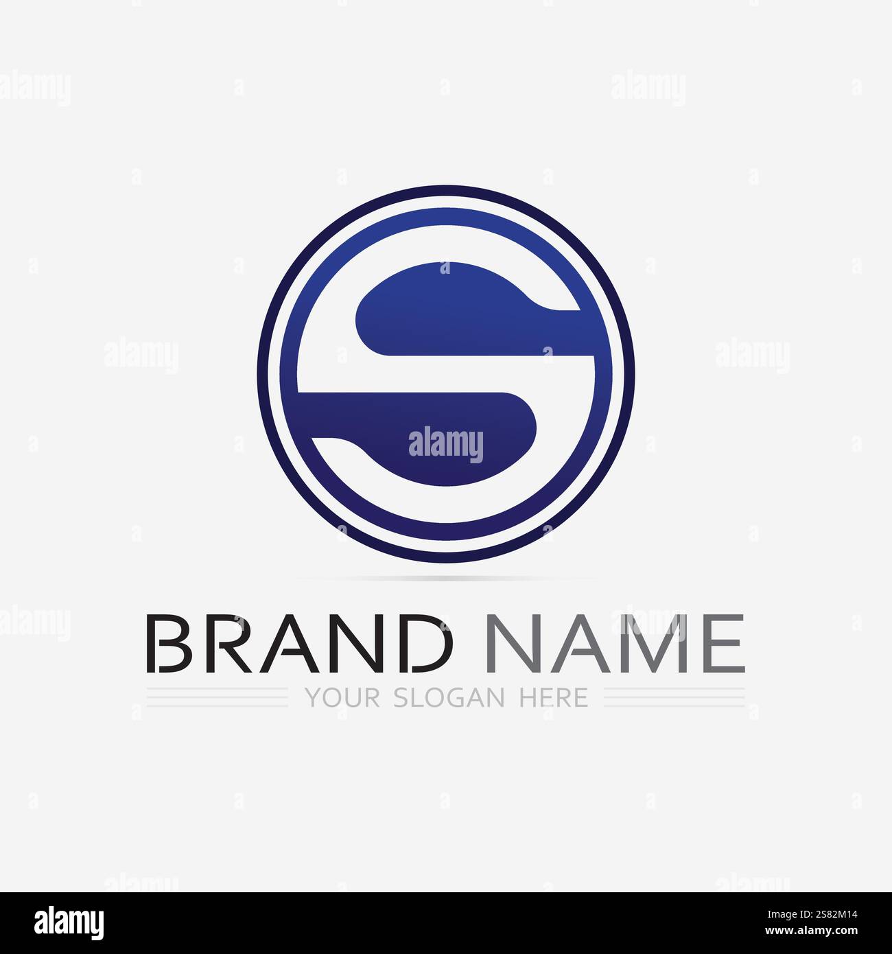 S logo font and S letter logo design vector grahic Stock Vector Image ...