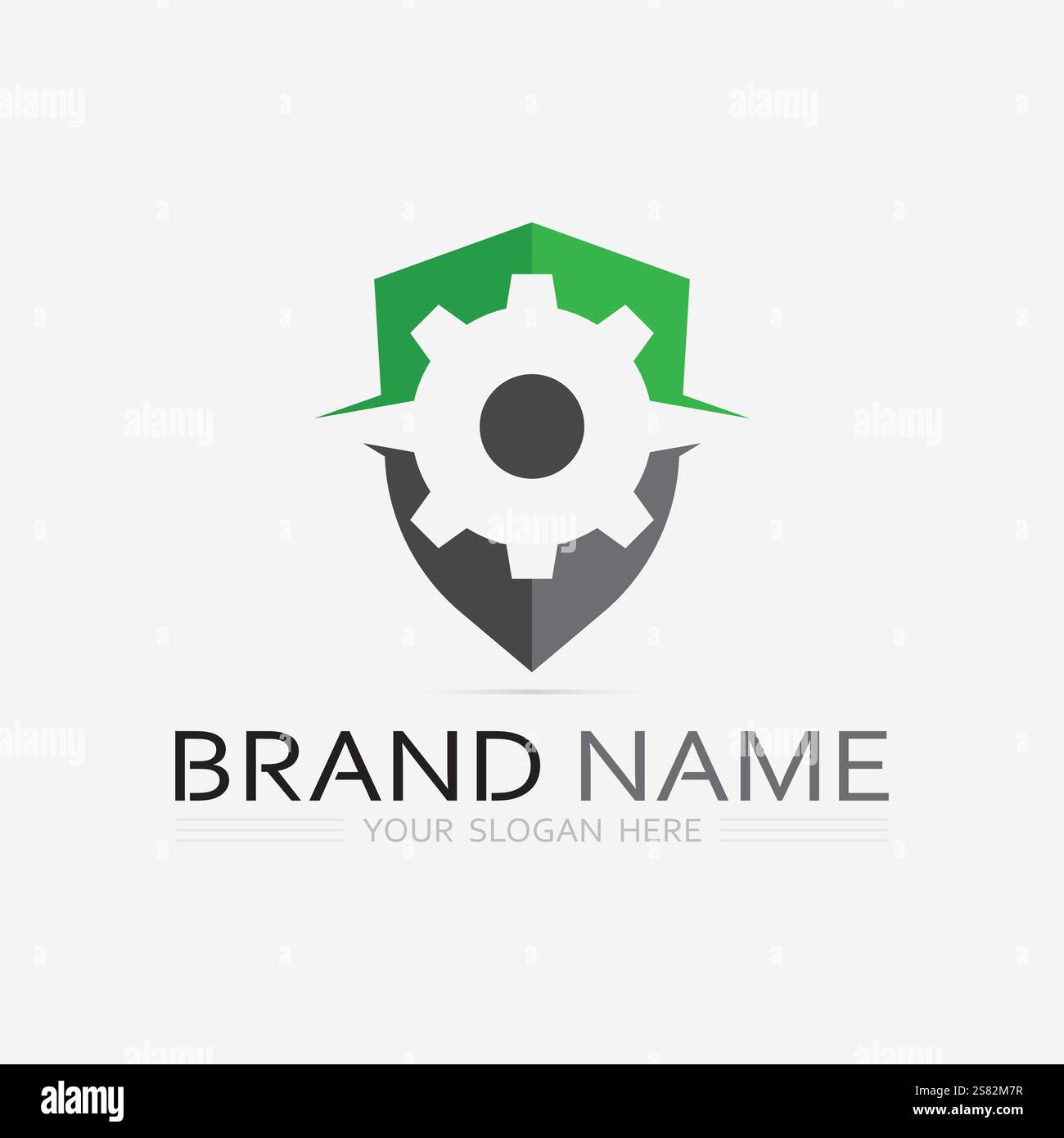 shield logo design vector,shield emblem logo template,logosymbol icon-vector Stock Vector