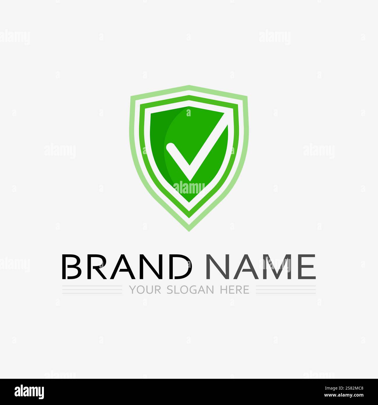 check mark logo and symbol icon design vector illustration Stock Vector