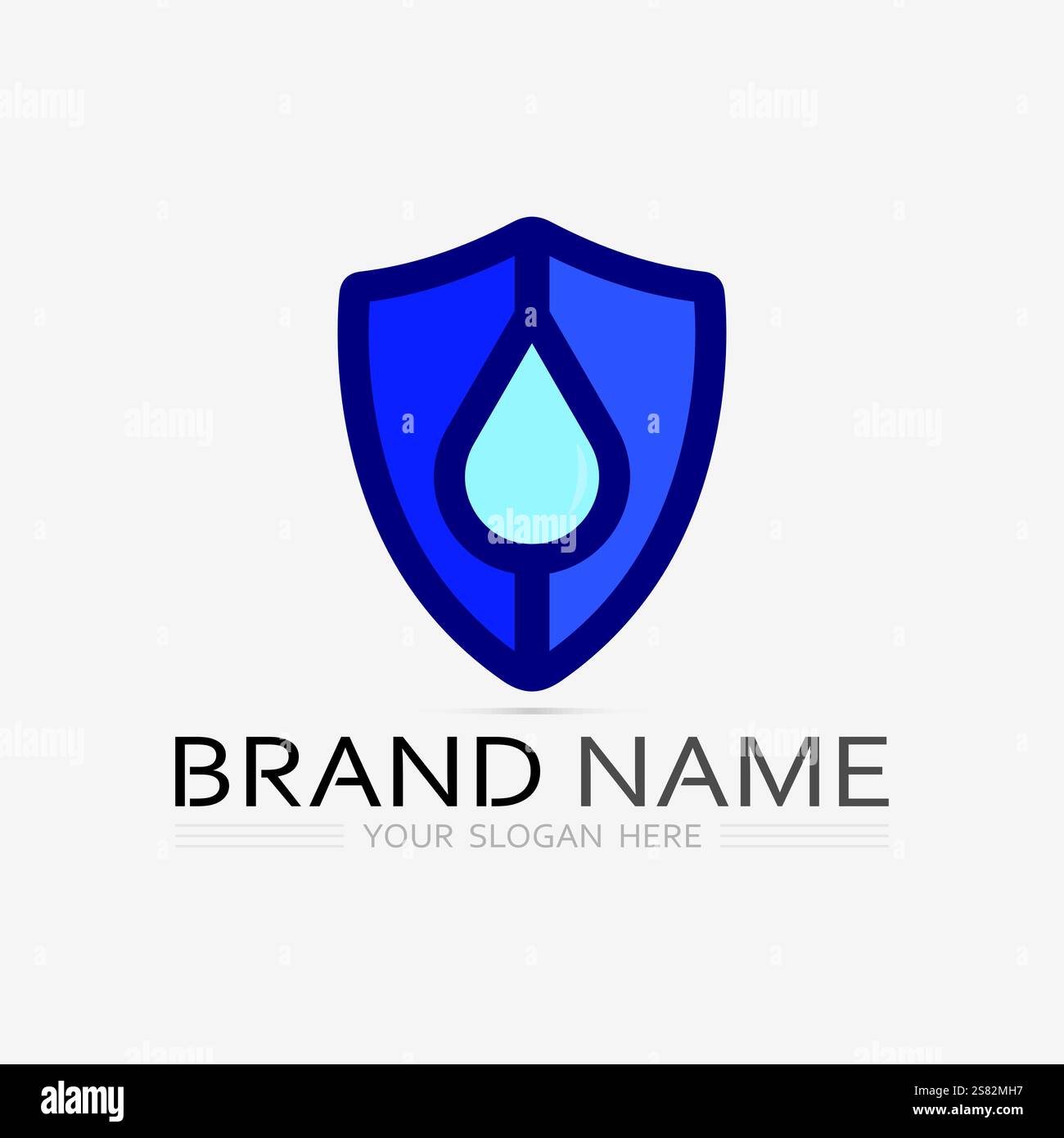 shield logo design vector,shield emblem logo template,logosymbol icon-vector Stock Vector