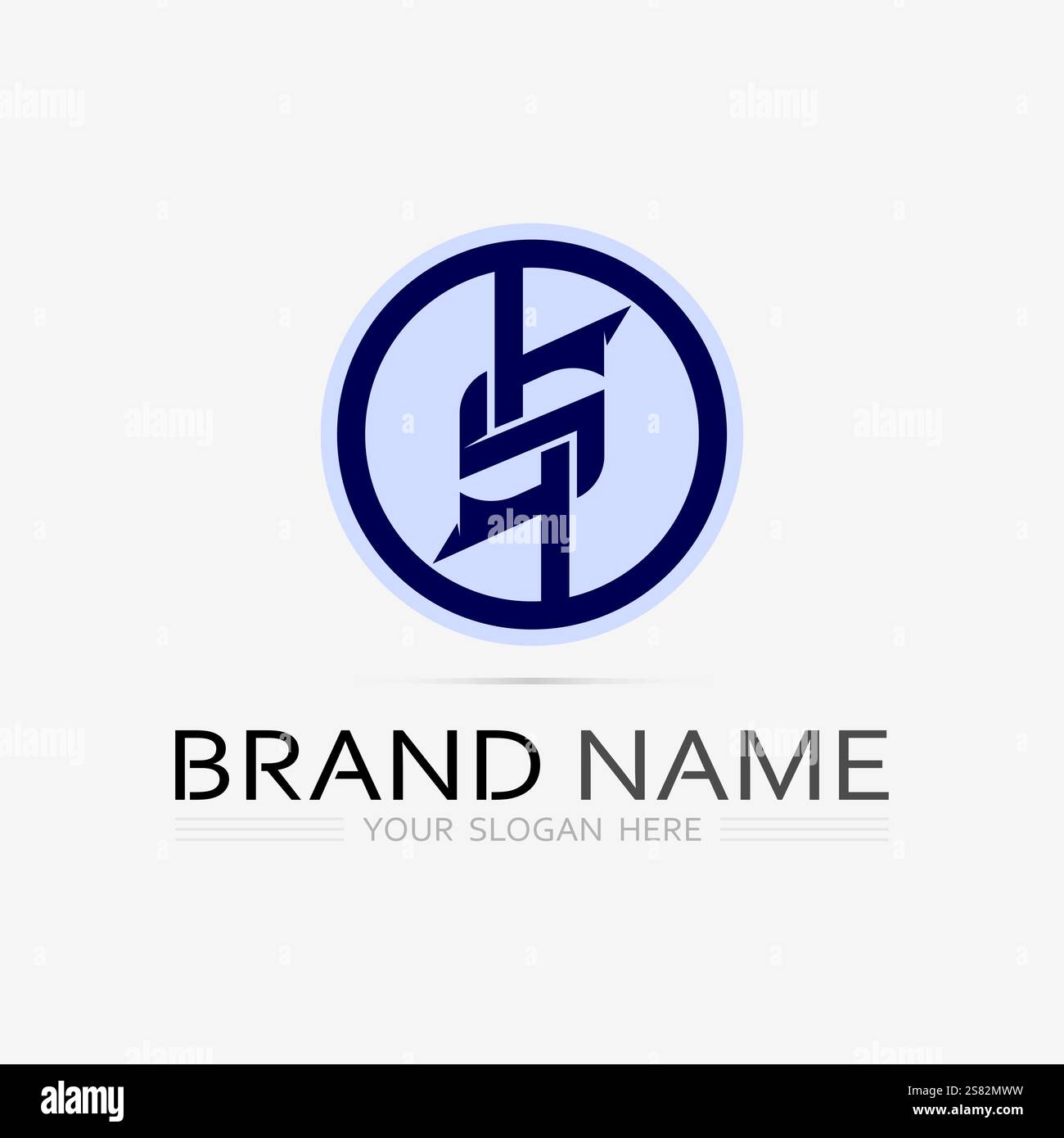 S logo font and S letter logo design vector grahic Stock Vector Image ...