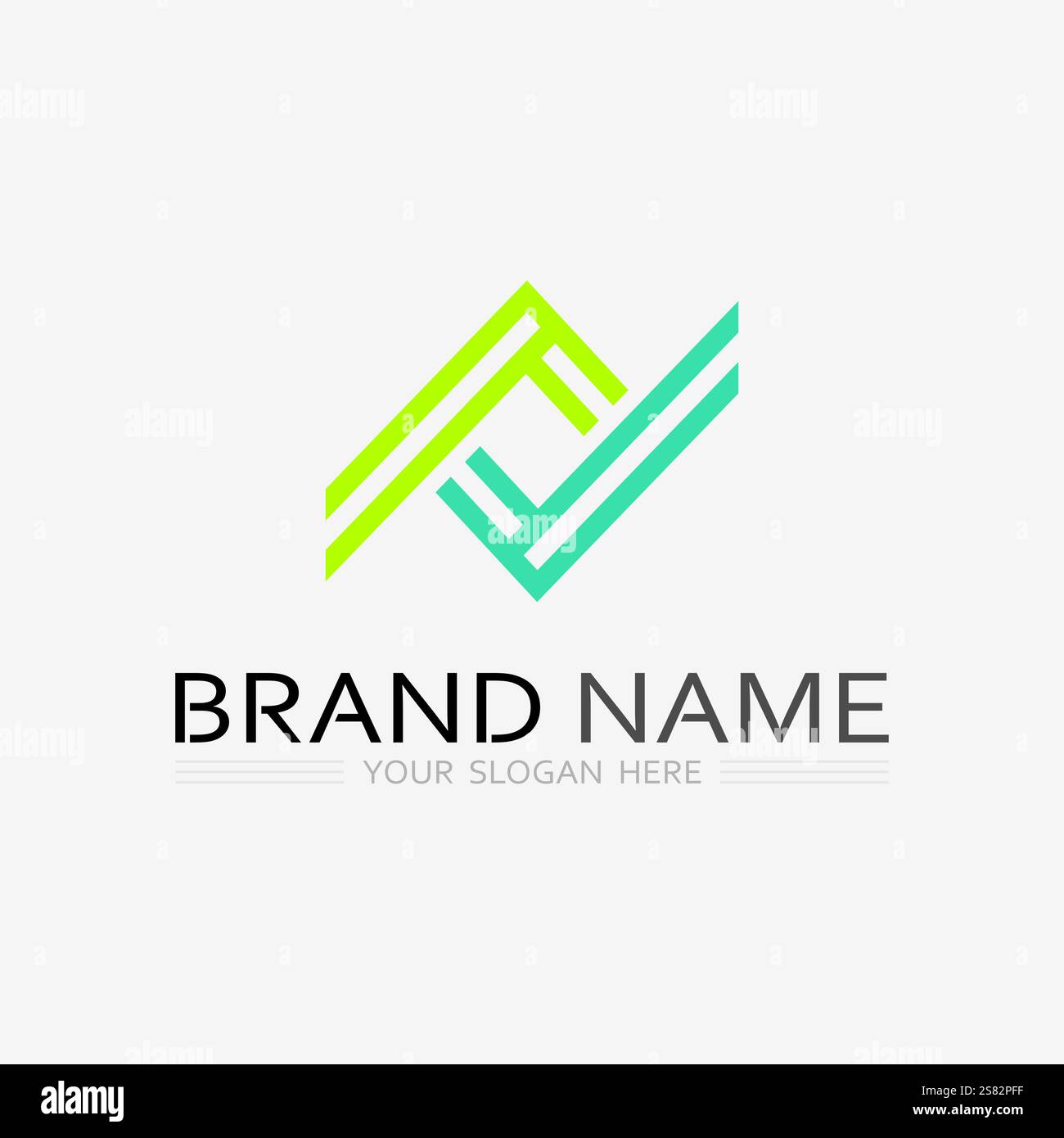check mark logo and symbol icon design vector illustration Stock Vector