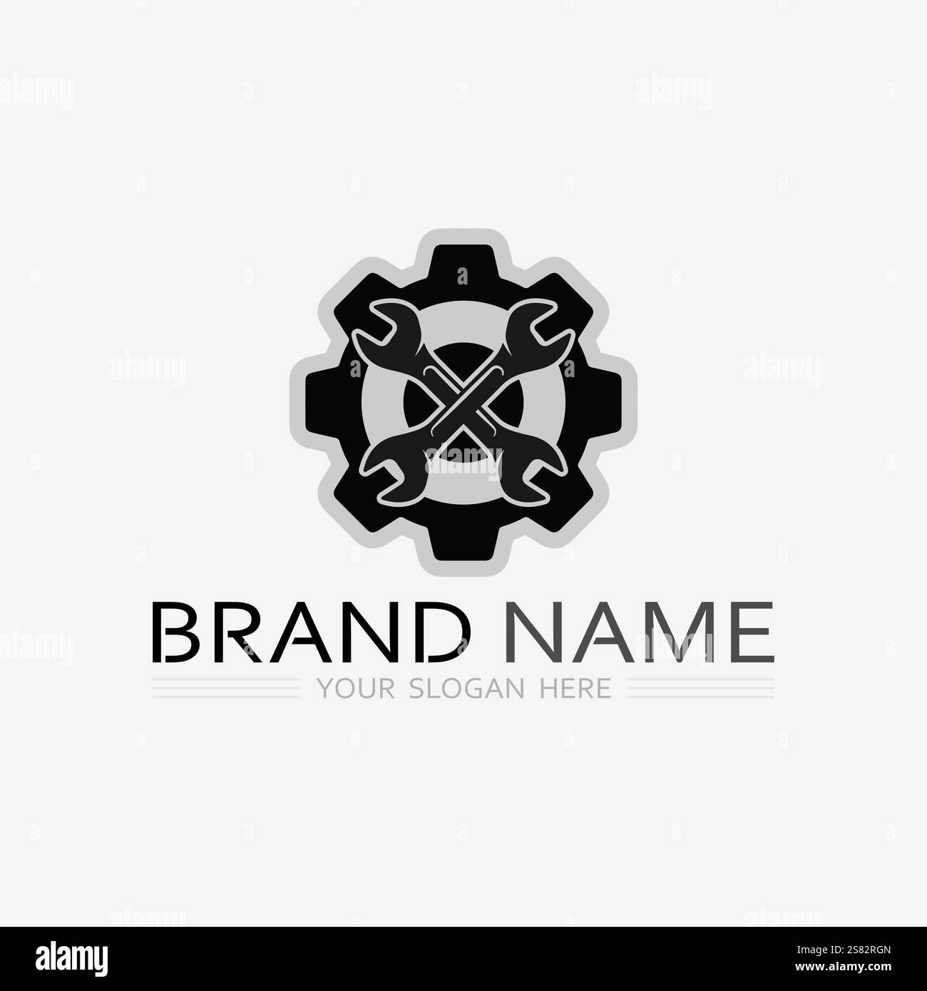 machine engine and heavy equipment logos design icon sign vector ...