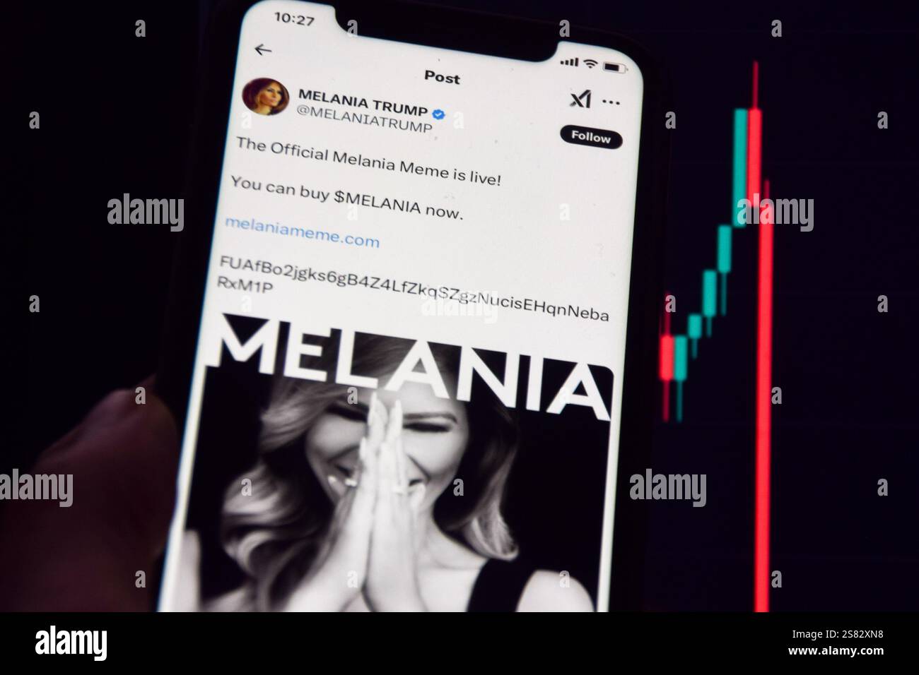 Melania meme hi-res stock photography and images - Alamy