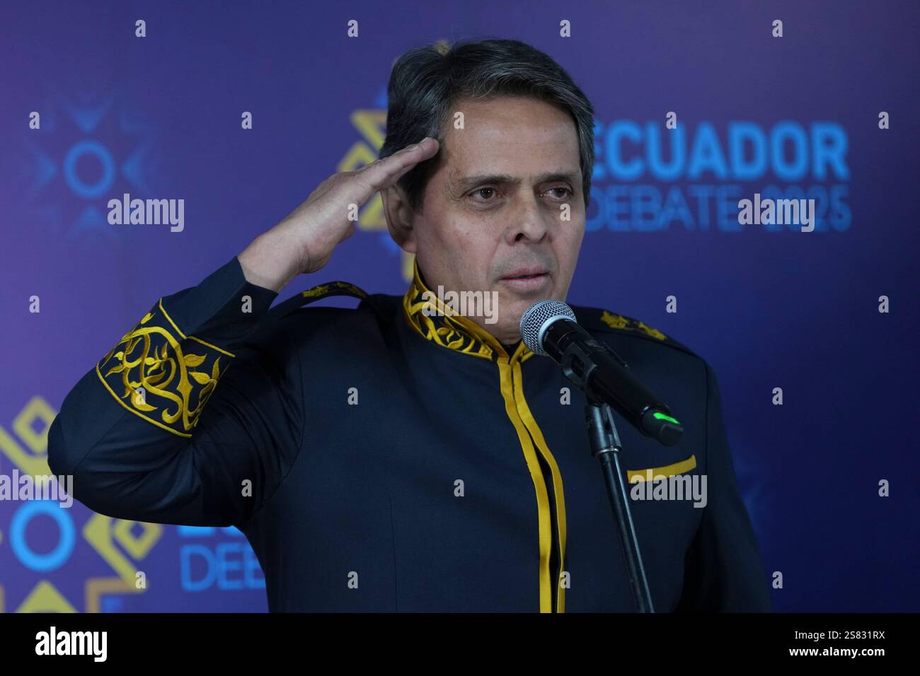 Victor Araus, presidential candidate for the party Pueblo, Igualdad y