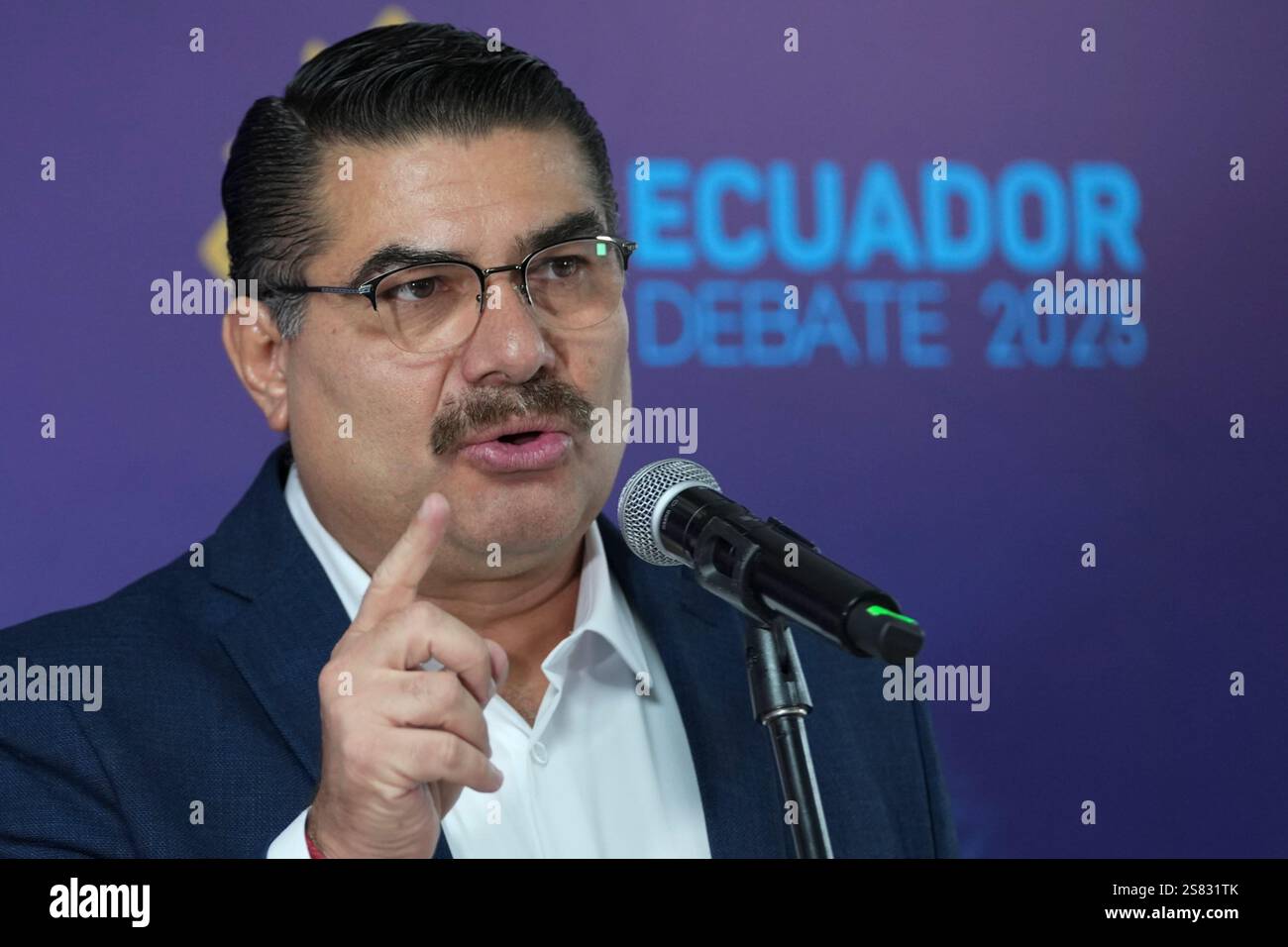 Presidential candidate Escala, with Unidad Popular, arrives at
