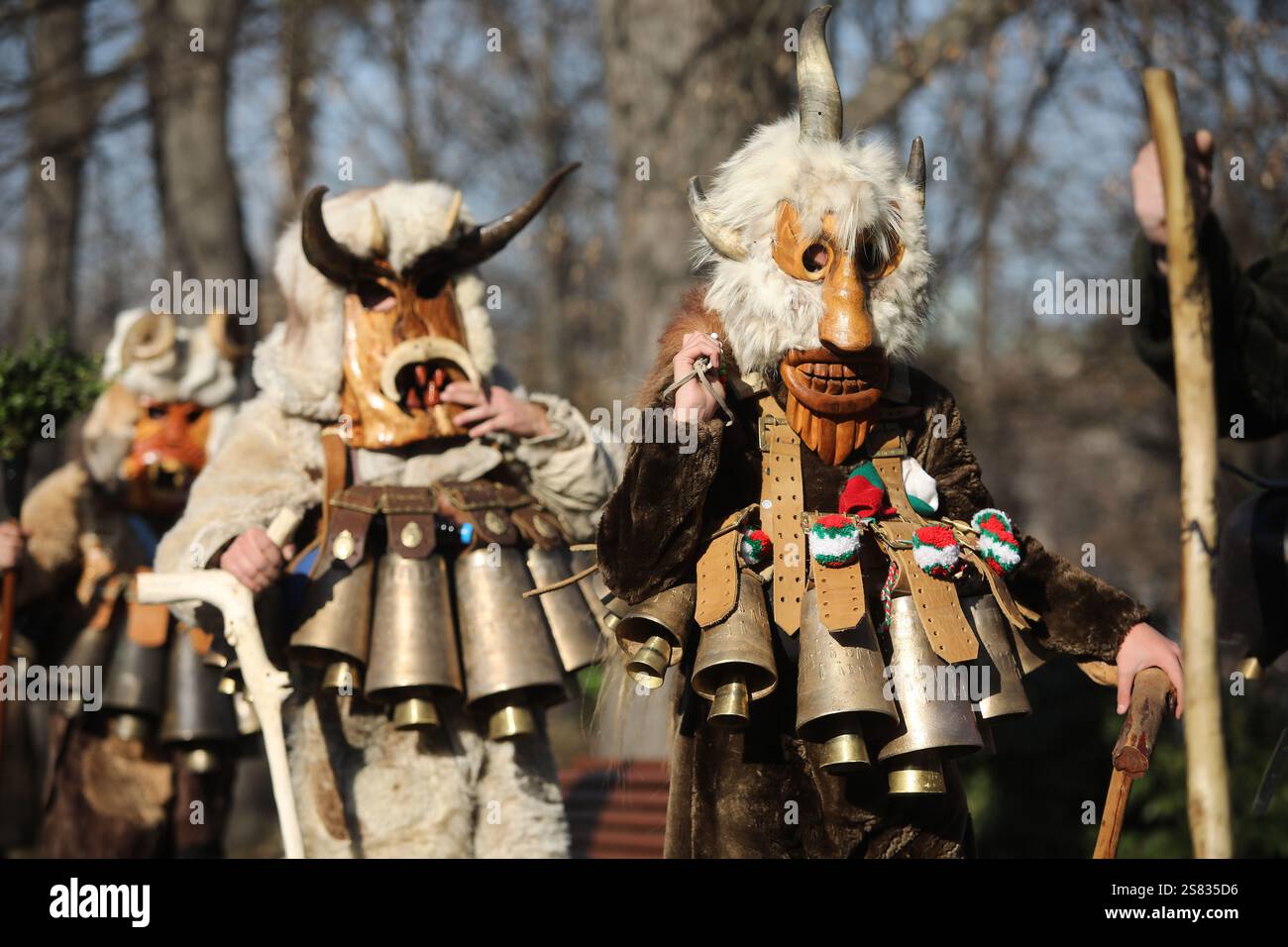 People called parade in masks and costumes, perform ritual dances to ...