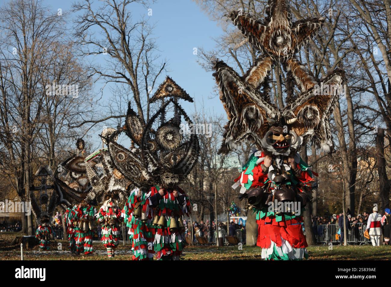 People called parade in masks and costumes, perform ritual dances to ...