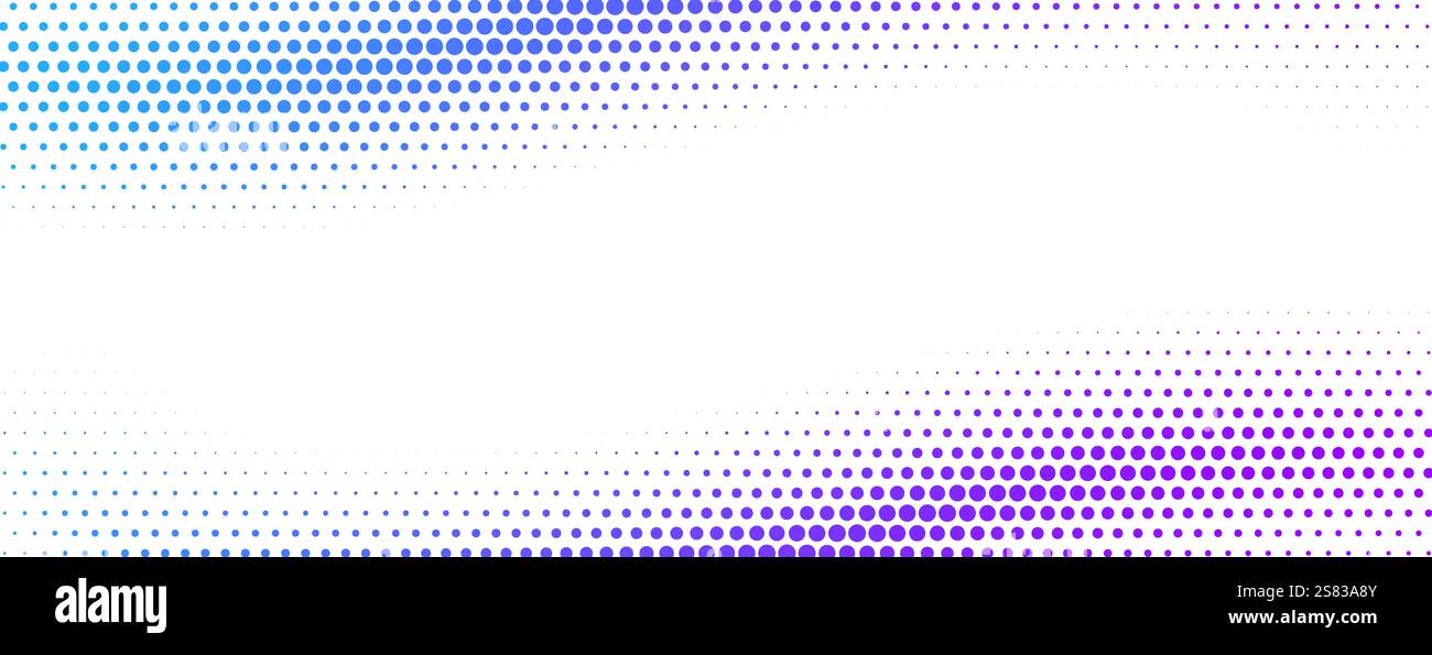 Abstract halftone background, dotted pattern backdrop, comic noise texture Stock Vector