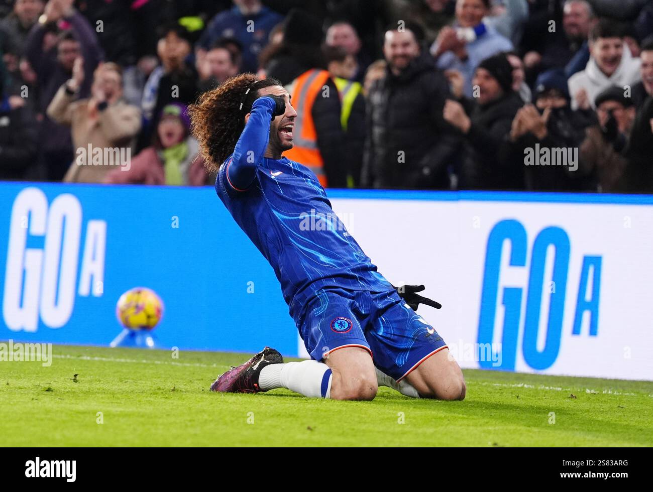 Chelsea s Marc Cucurella Celebrates Scoring Their Side s Second Goal Of Chelsea s Marc Cucurella Celebrates Scoring Their Side s Second Goal Of