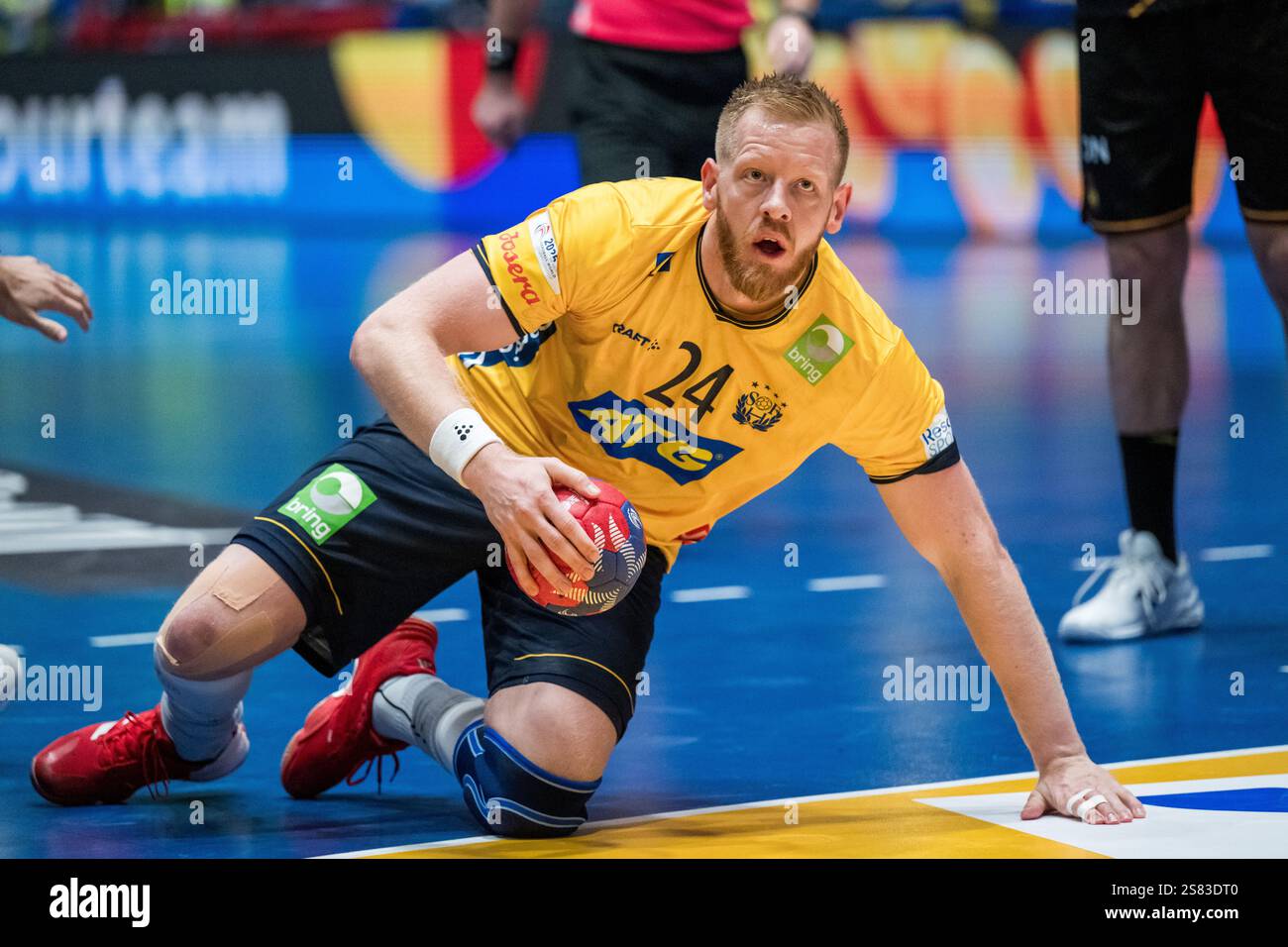 250120 Jim Gottfridsson of Sweden during the 2025 IHF World Men's