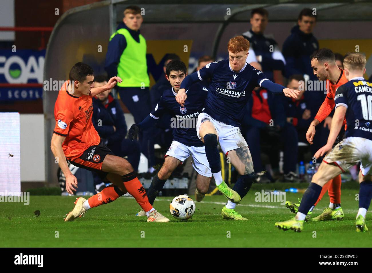 20th January 2025; Dens Park, Dundee, Scotland Scottish Cup Fourth
