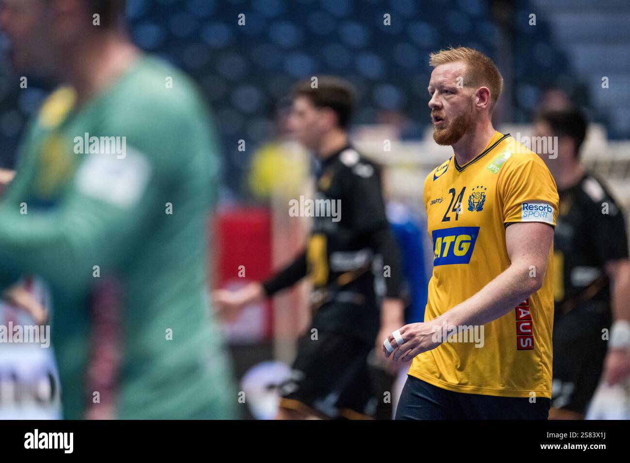 250120 Jim Gottfridsson of Sweden during the 2025 IHF World Men's