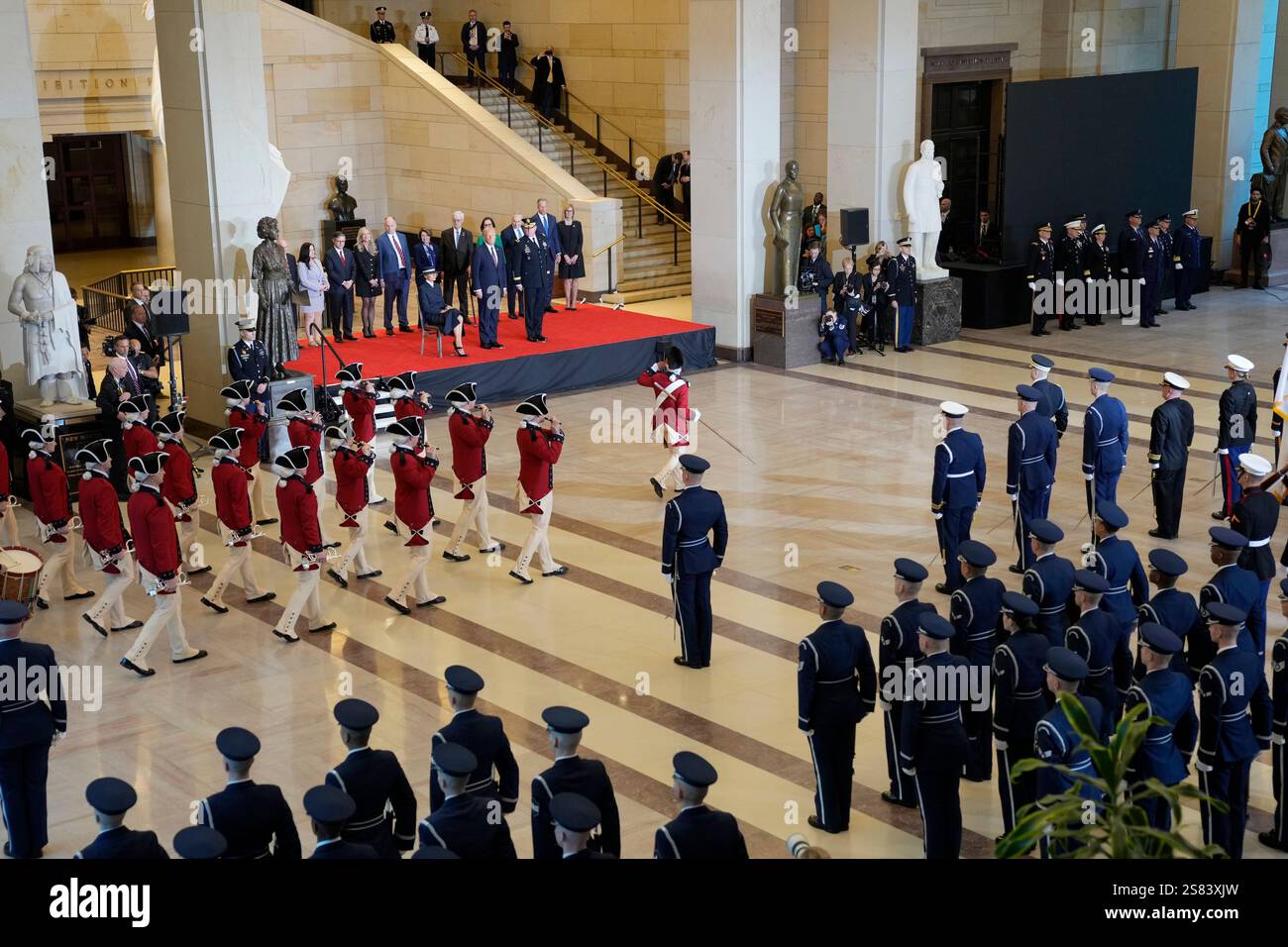 Jan 20, 2025; Washington, DC, USA; President Donald Trump, First Lady Washington Dc Inauguration Events 2025 Events