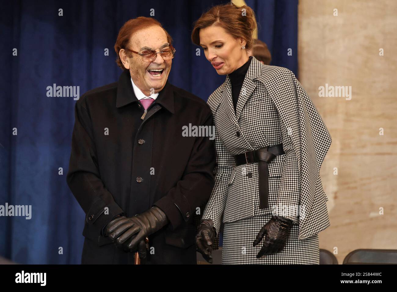 Billionaire Las Vegas casino owner Phil Ruffin and his wife Oleksandra