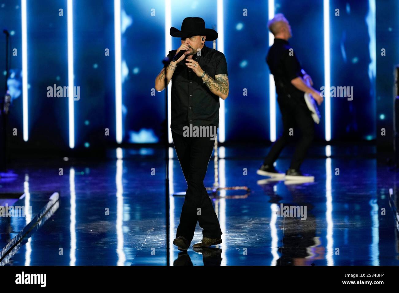 Jason Aldean performs at the Liberty Ball during the 60th Presidential