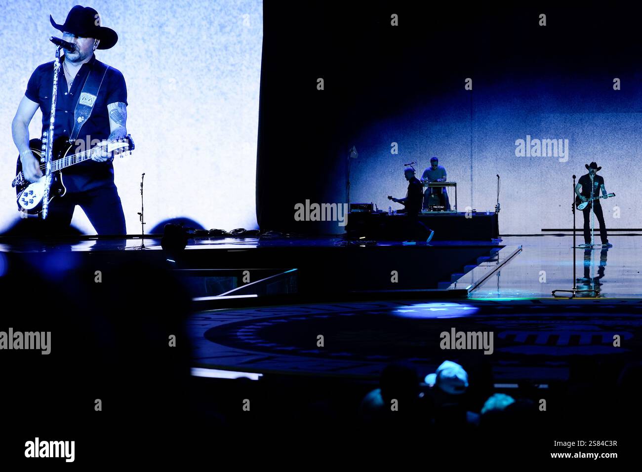 Jason Aldean performs at the Liberty Ball during the 60th Presidential