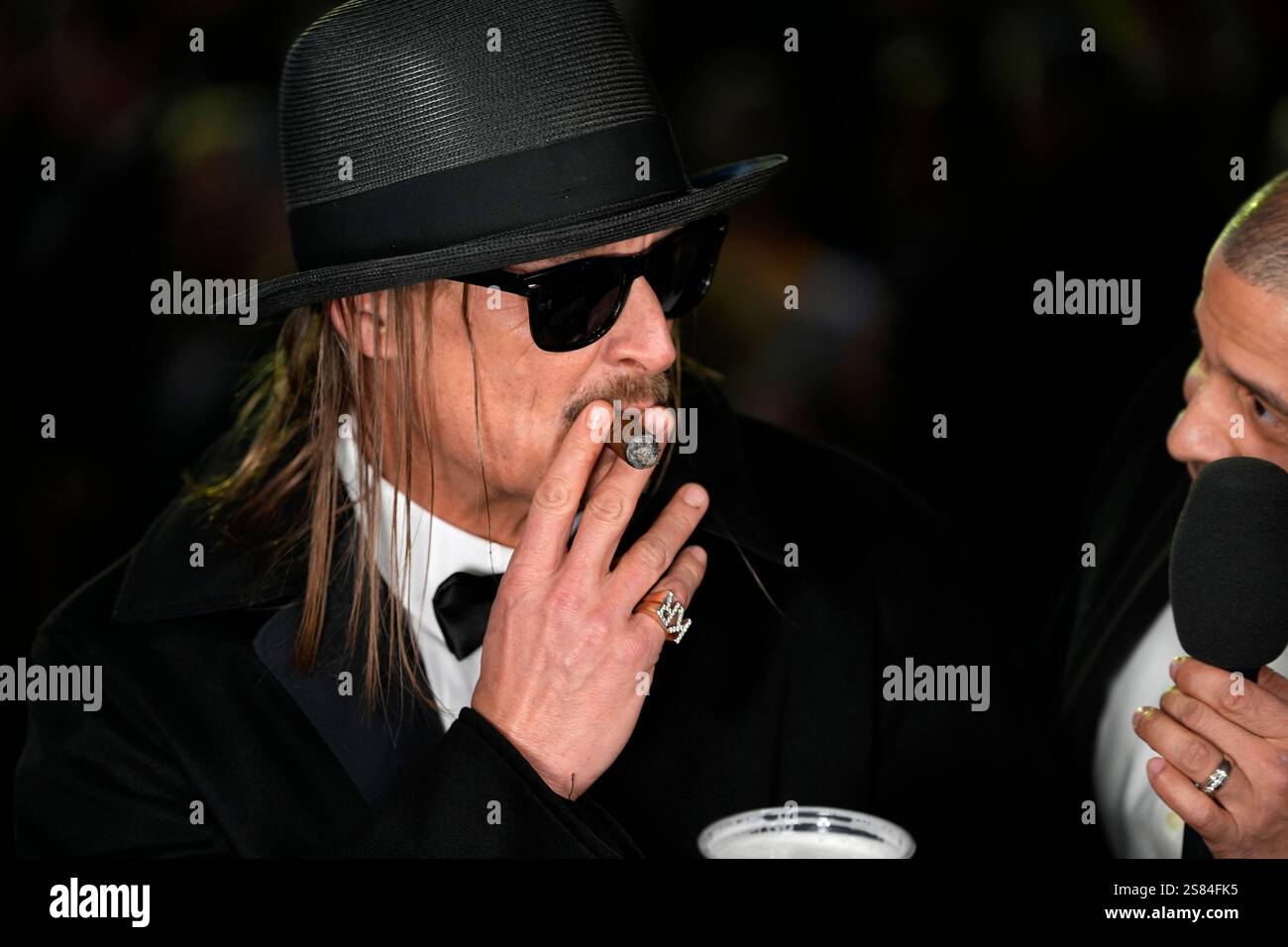 Kid rock attends the Commander in Chief Ball, Monday, Jan. 20, 2025, in