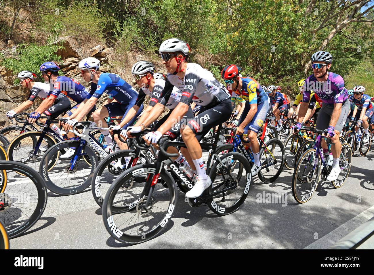 Adelaide Australia 21/01/2025. Stage 1 Tour Down Under cycling race