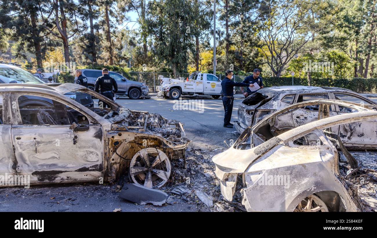 Infamous Vehicles Pacific Palisades, California, USA. 16th Jan, 2025. Los Angeles Police ...