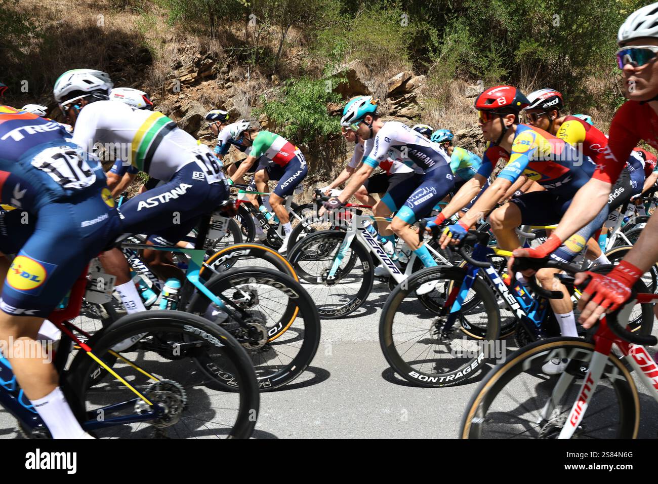 Adelaide Australia 21/01/2025. Stage 1 Tour Down Under cycling race