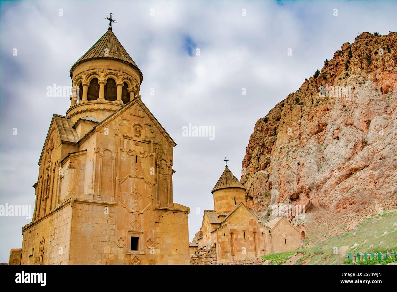 Church in nature. Beautiful architecture of churches. Armenian ...