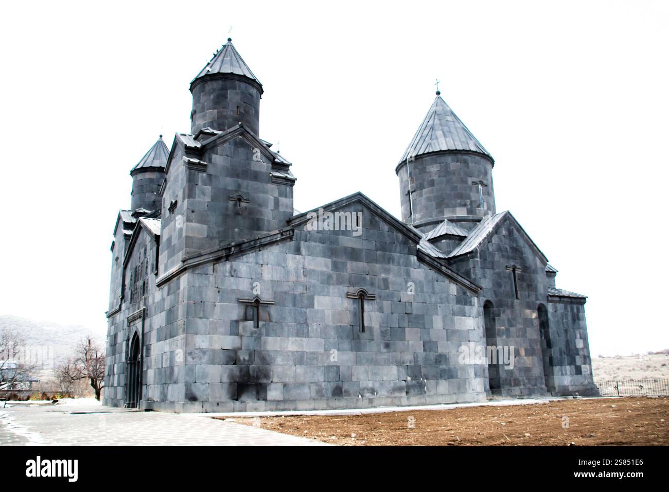 Church in nature. Beautiful architecture of churches. Armenian ...