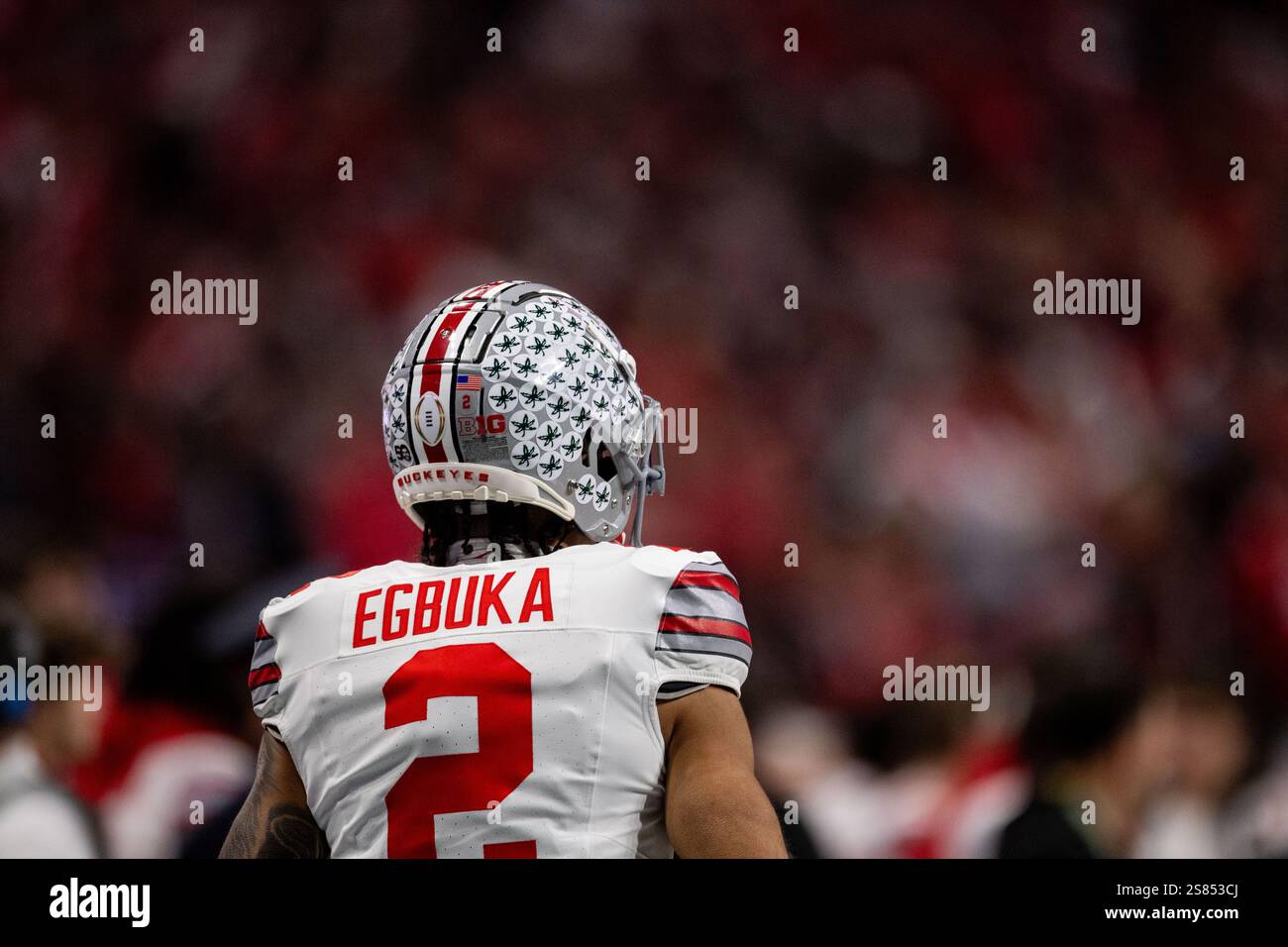 January 20, 2025 Ohio State wide receiver Emeka Egbuka (2) during the