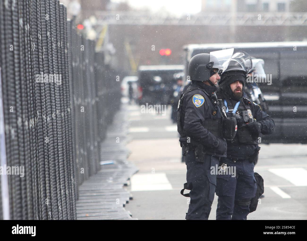President Trump inauguration in Washington DC, USA US Capitol Police ...