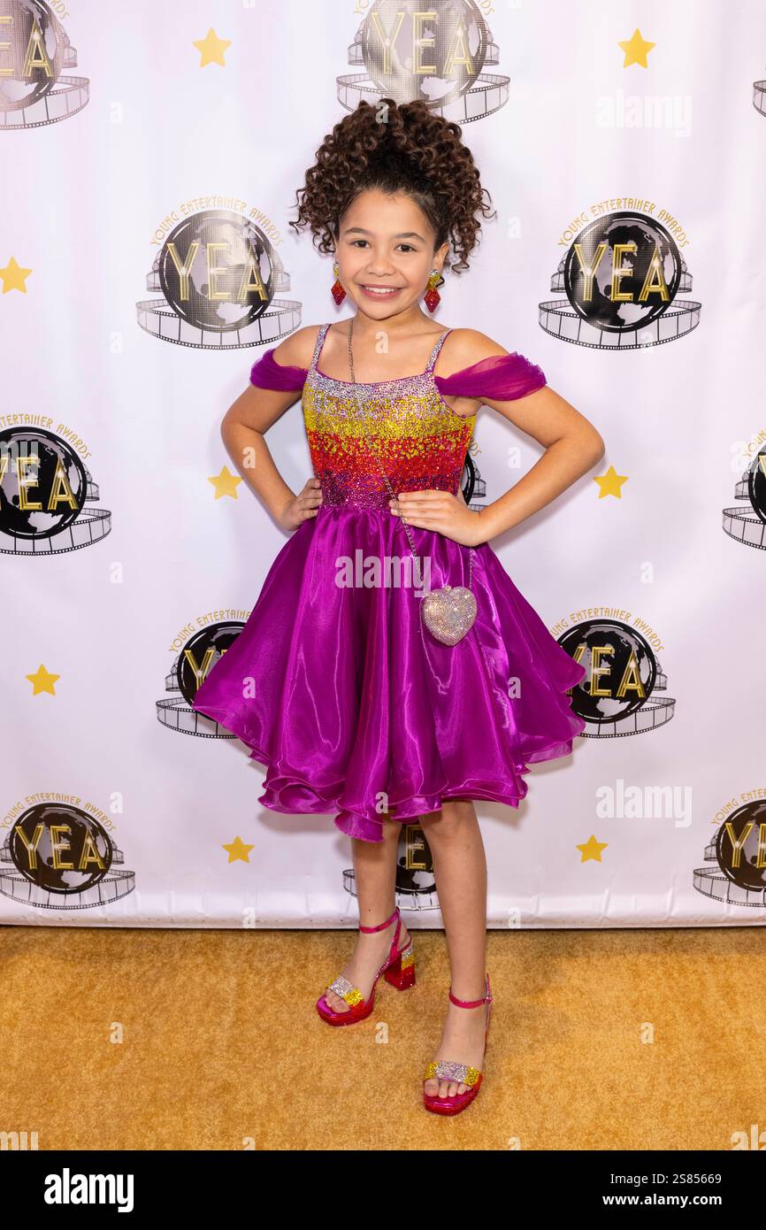Los Angeles, United States. 18th Jan, 2025. Actress Serenity Grace Russell attends The 9th