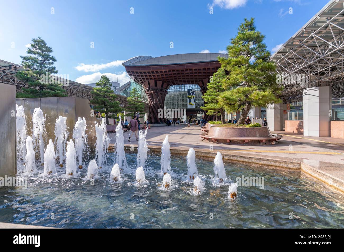 Kanazawa Station, Kanazawa City, Ishikawa Prefecture, Japan
