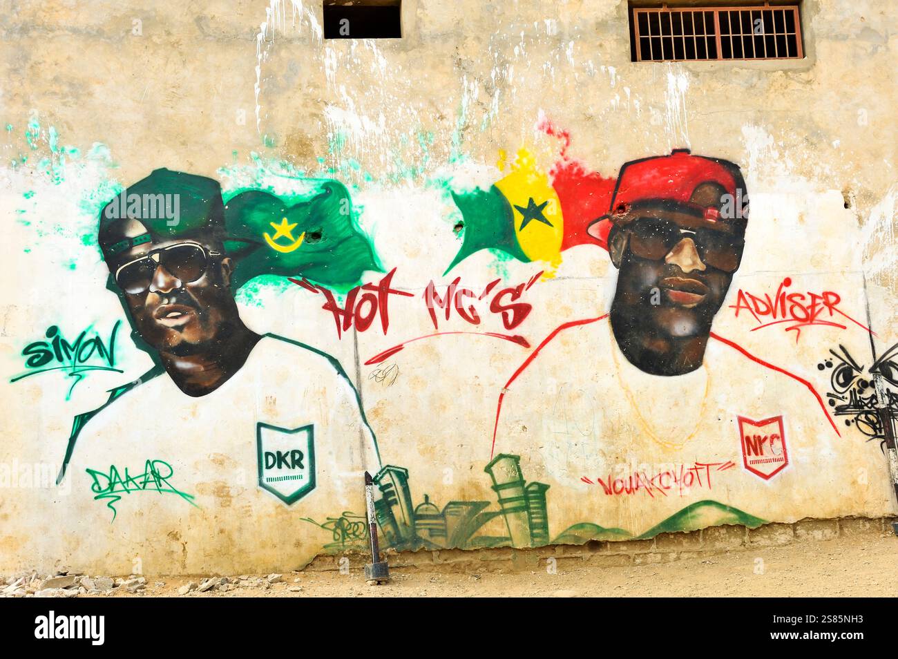 Graffiti africa hi-res stock photography and images - Alamy