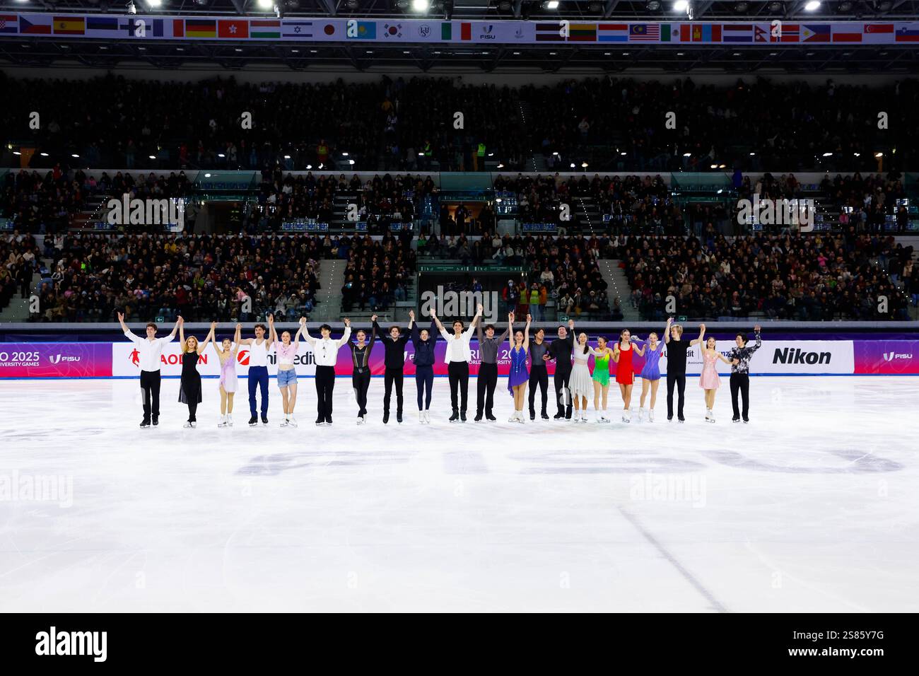 General view, JANUARY 19, 2025 Figure Skating Torino 2025 FISU