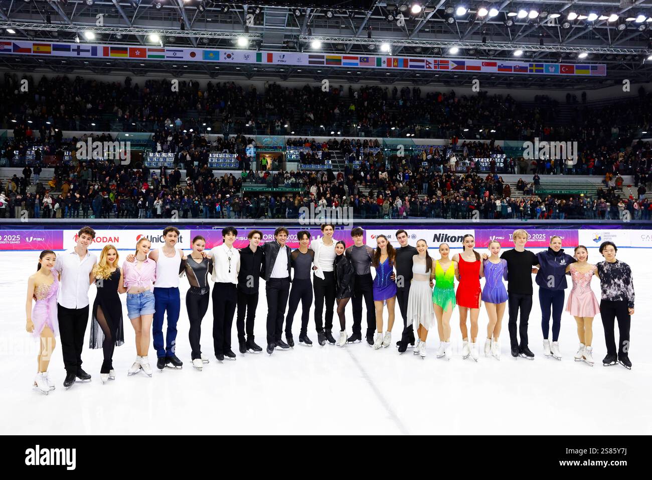 General view, JANUARY 19, 2025 Figure Skating Torino 2025 FISU