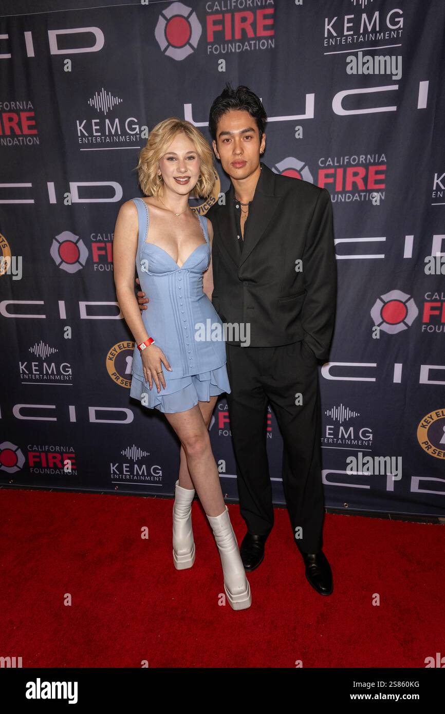Los Angeles, United States. 19th Jan, 2025. Actress/Singer Lily Brooks ...