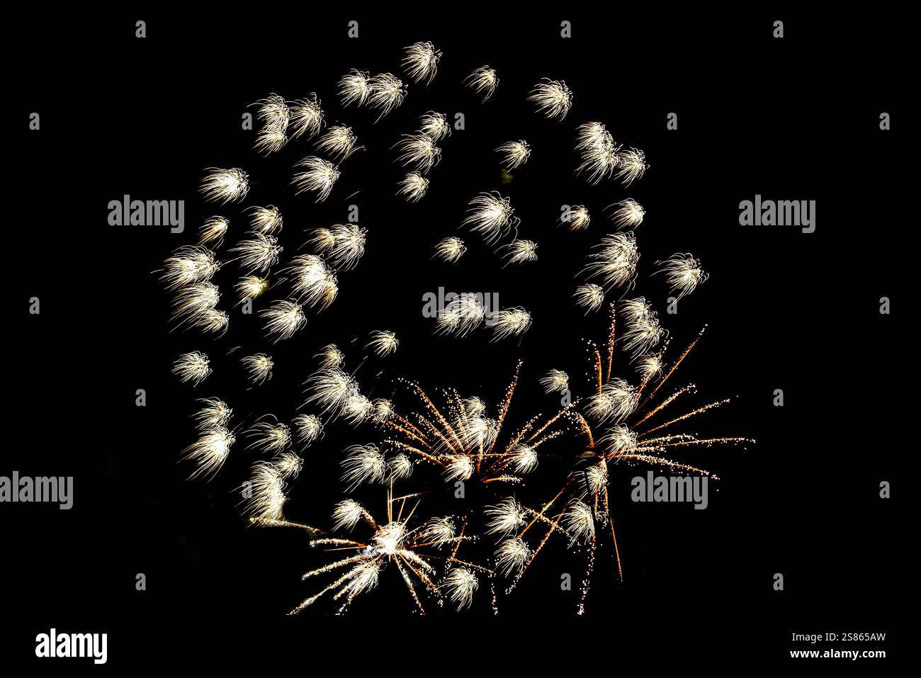Abstract dark background colorful fireworks hi-res stock photography ...