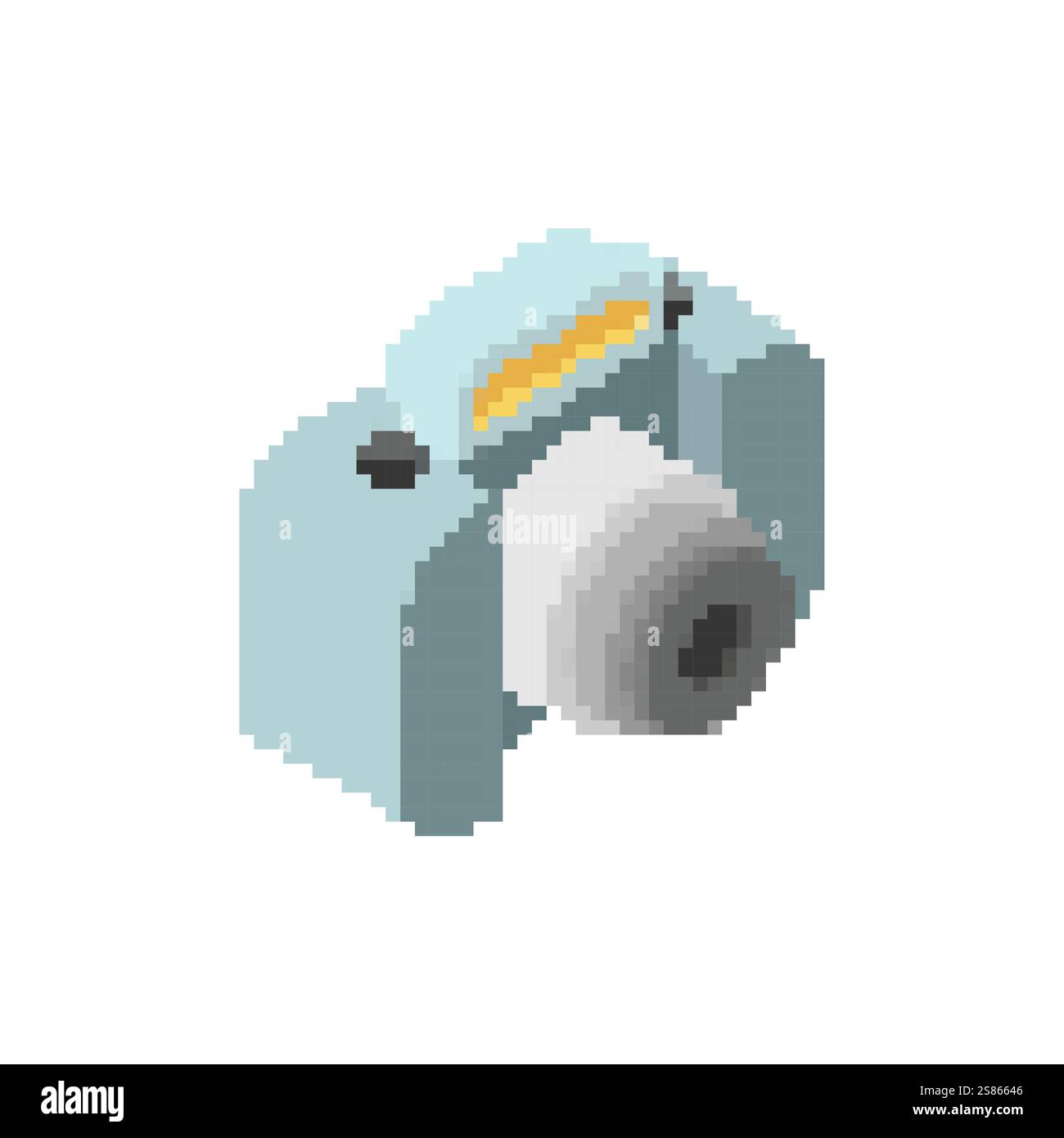 Retro camera pixel art. 8 bit vintage camera. pixelated Icon symbol ...